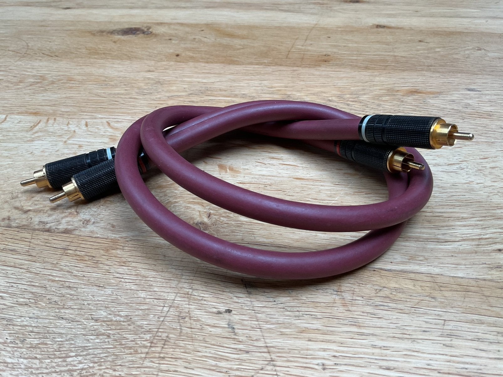 Oehlbach NF 214 G Superflex stereo rca interlink 60cm, Audio, Tv en Foto, Ophalen of Verzenden, Gebruikt, Minder dan 2 meter, Interlink-kabel