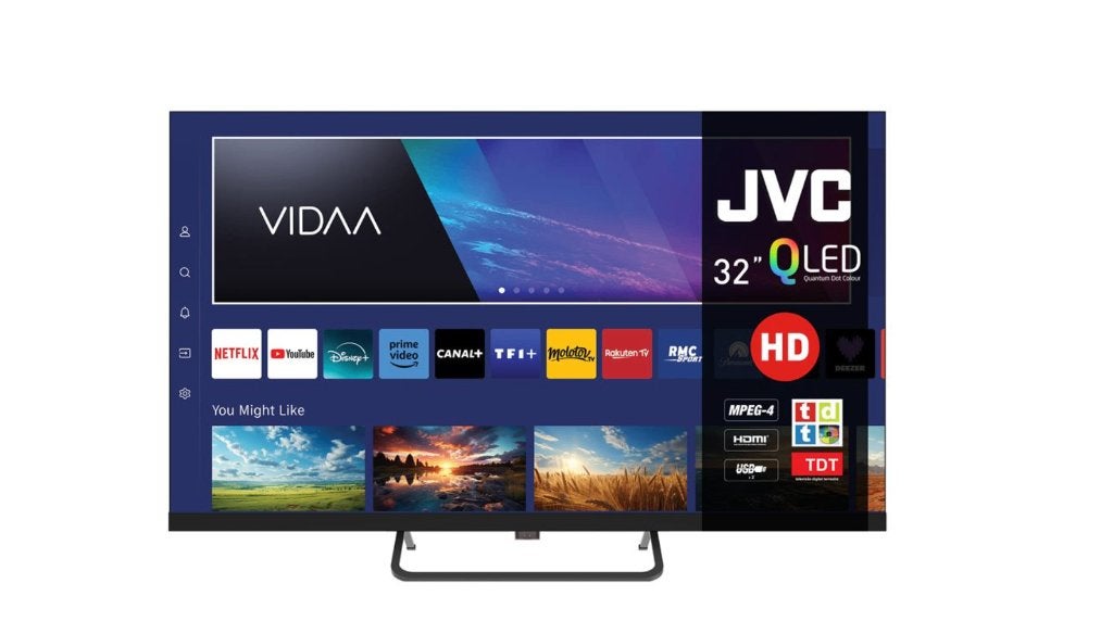 JVC QLED TV LT 32FV250 32" HD 2025, Net, Nieuw, Ophalen of Verzenden, Nvt