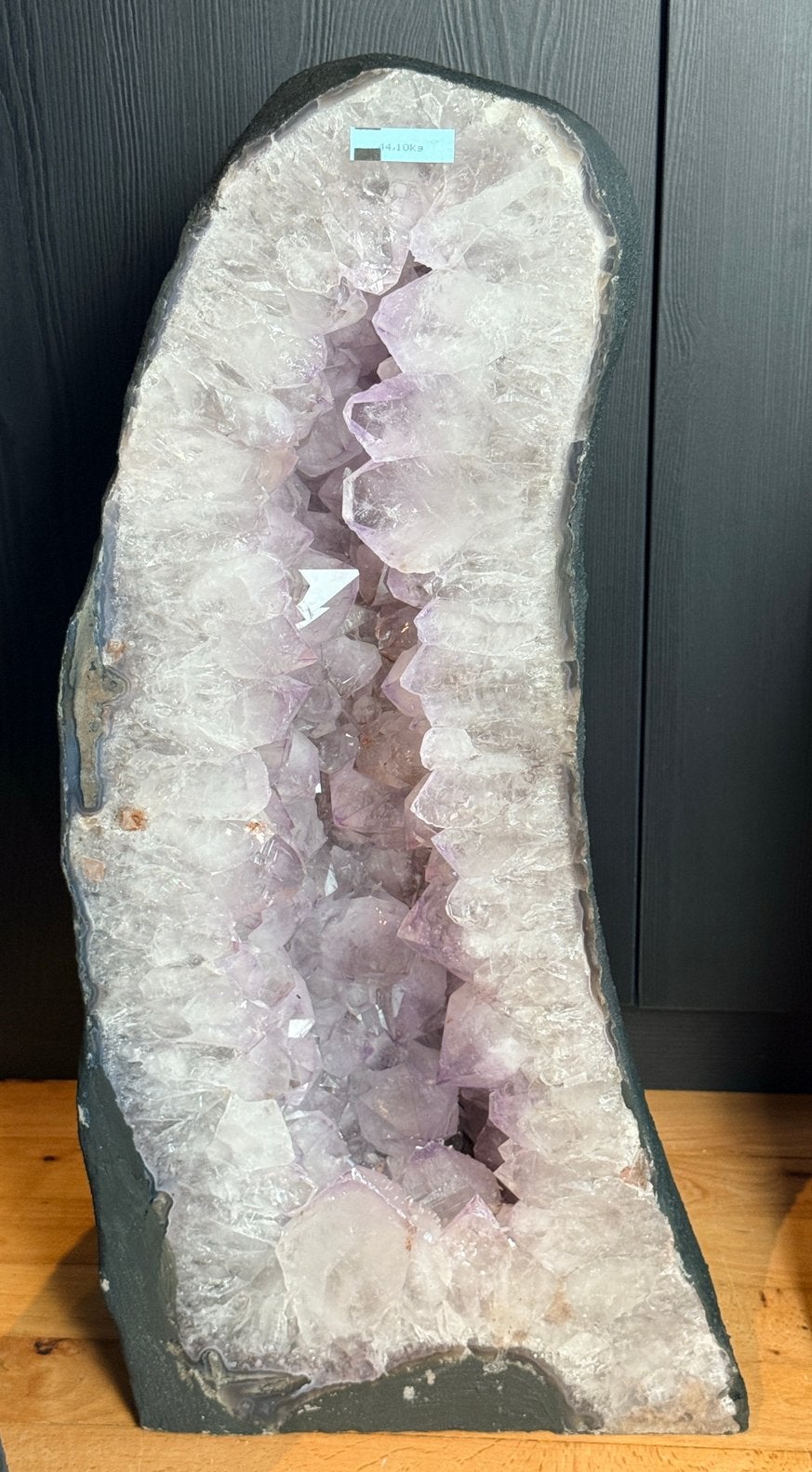 Amethist geode, Verzamelen, Mineralen en Fossielen, Ophalen of Verzenden