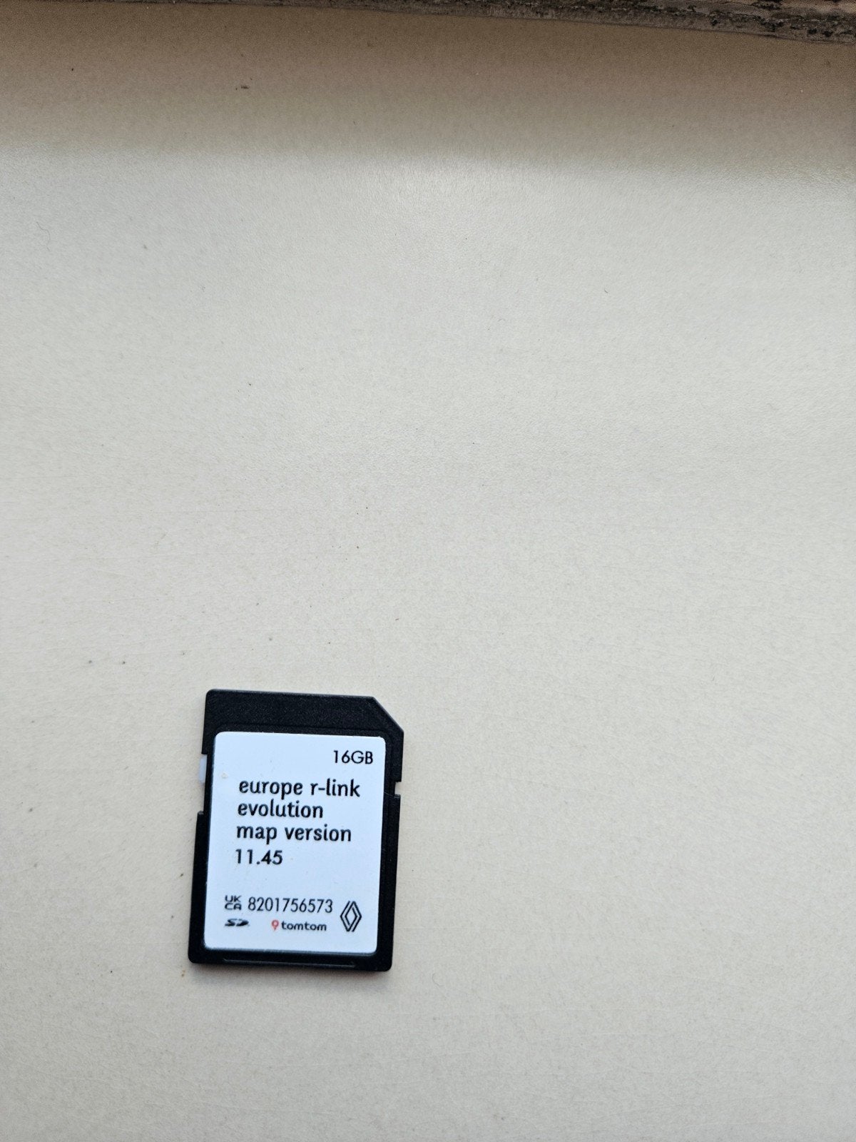 TomTom SD-kaart Europa R-Link Evolution 16GB, Audio, Tv en Foto, SD, Gebruikt, 16 GB, TomTom