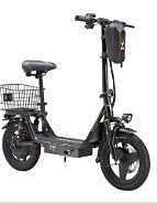 Elektrische scoot met 3000km, zgan, incl. extra remblokjes, Fietsen en Brommers, Steps, Ophalen of Verzenden, Zo goed als nieuw