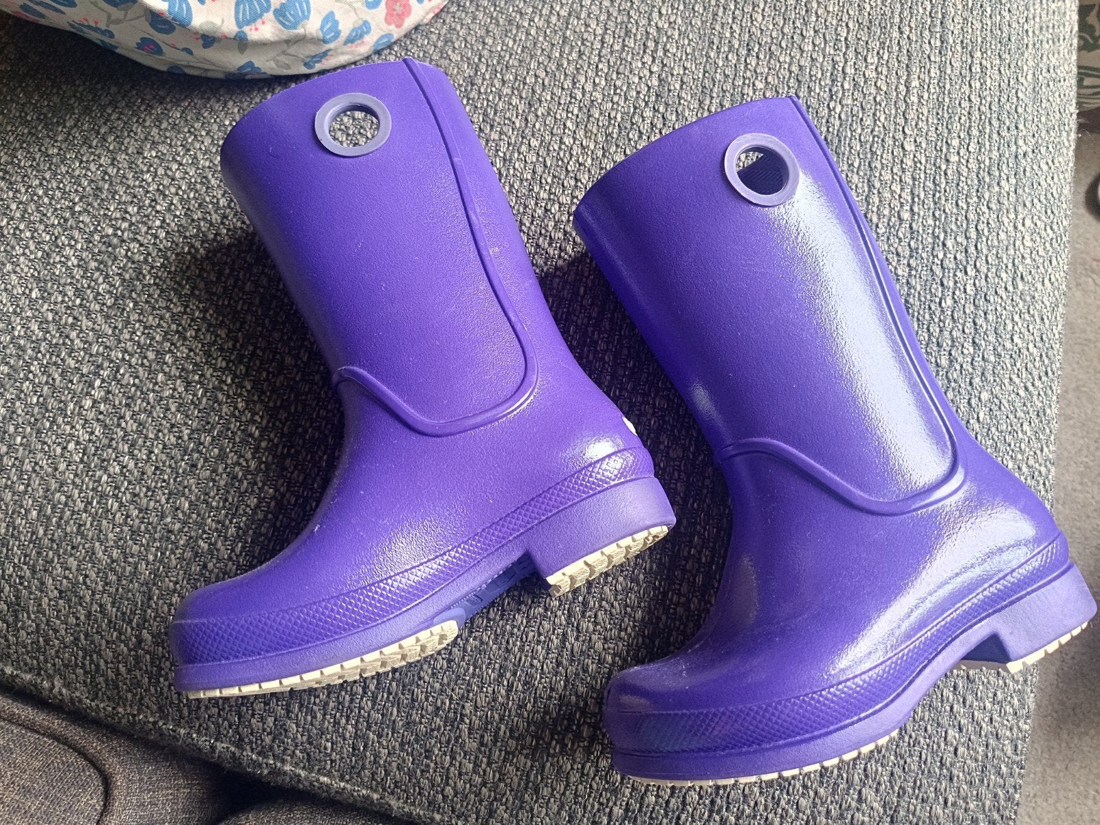 Crocs regenlaarzen maat 25-26 (c9) zgan, Jongen of Meisje, Ophalen of Verzenden, Laarzen, Zo goed als nieuw