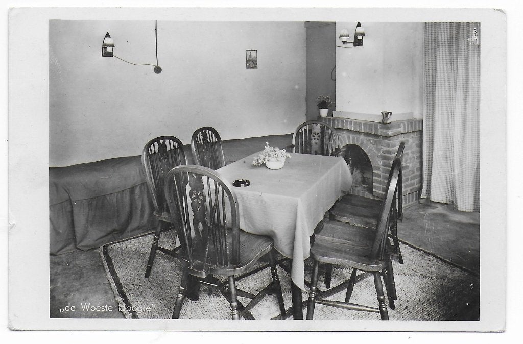 Hoenderlo De Woeste Hoogte Ansichtkaart uit 1953( B7248), Ophalen of Verzenden, 1940 tot 1960, Gelopen