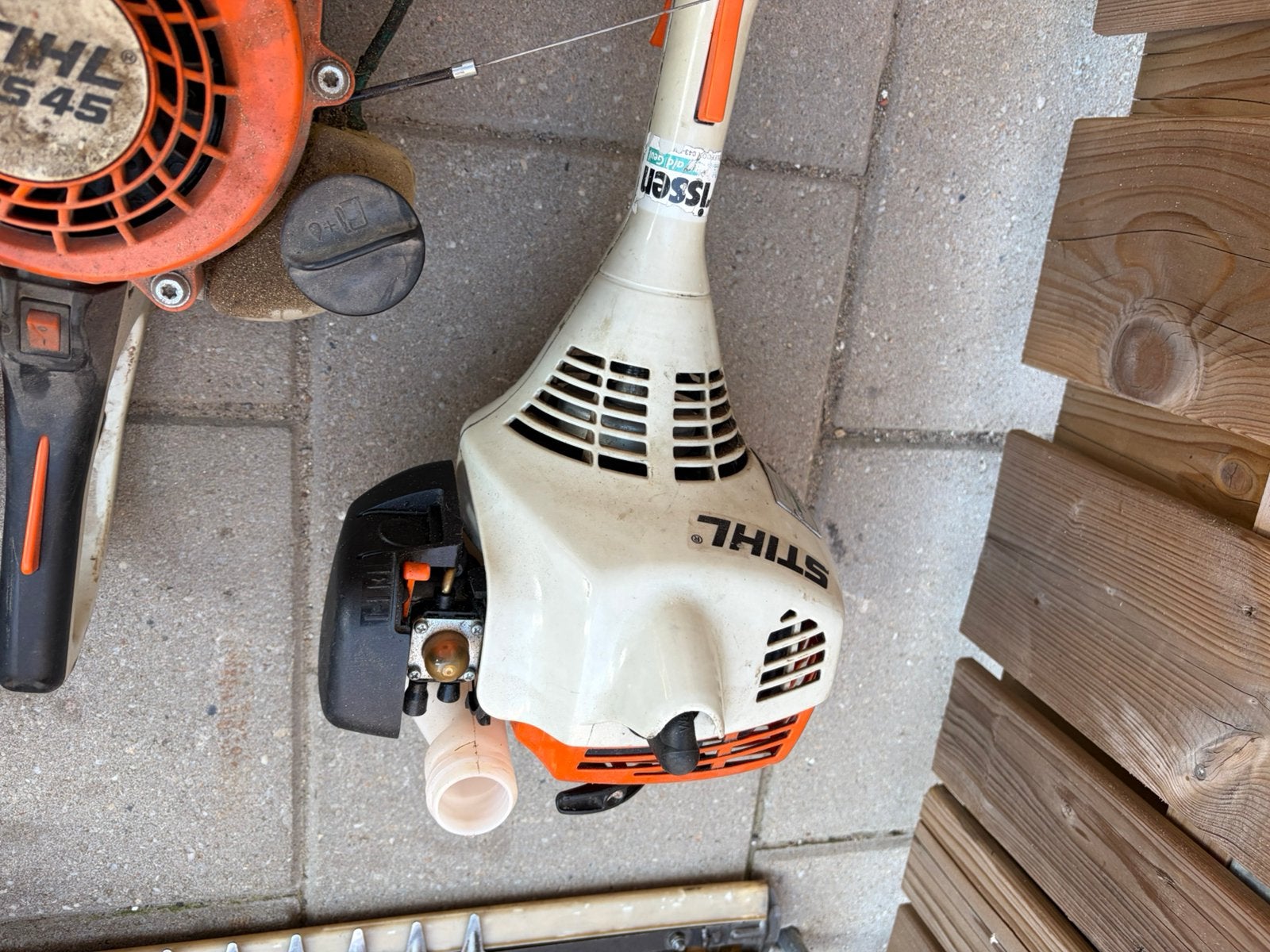 Stihl fs45 bosmaaier, Ophalen, Gebruikt, Benzine