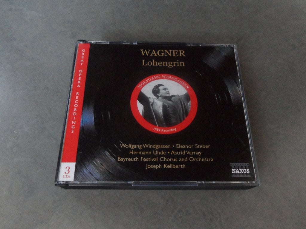 Wagner, Wolfgang Windgassen / Lohengrin - 3CD, Verzenden, Romantiek, Gebruikt, Overige typen