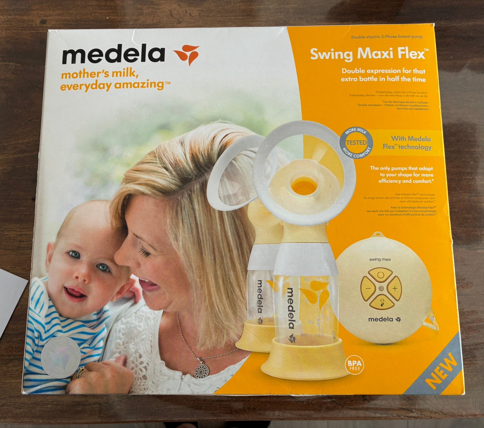 Medela swing maxi flex elektrische borstkolf + kolf bh, Ophalen, Gebruikt, Borstkolf, Medela