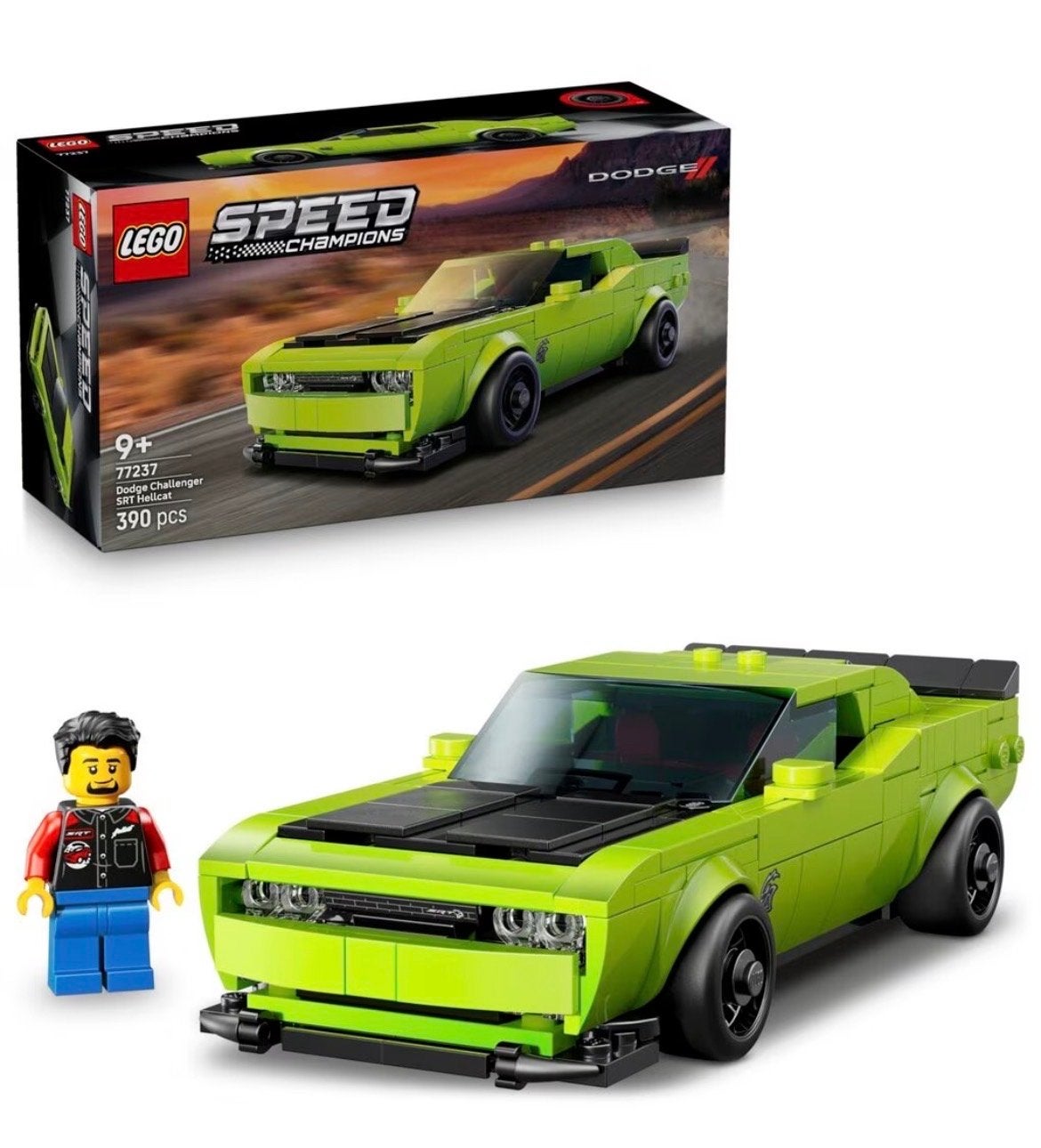 LEGO Speed Champions Dodge Challenger SRT Hellcat, Ophalen of Verzenden, Nieuw, Overige merken