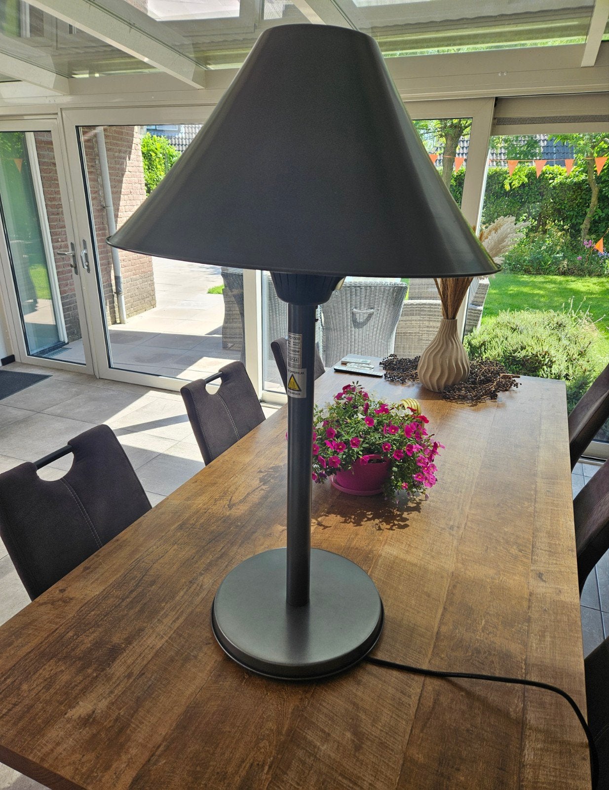 Tafel terrasverwarming 220v, Ophalen of Verzenden