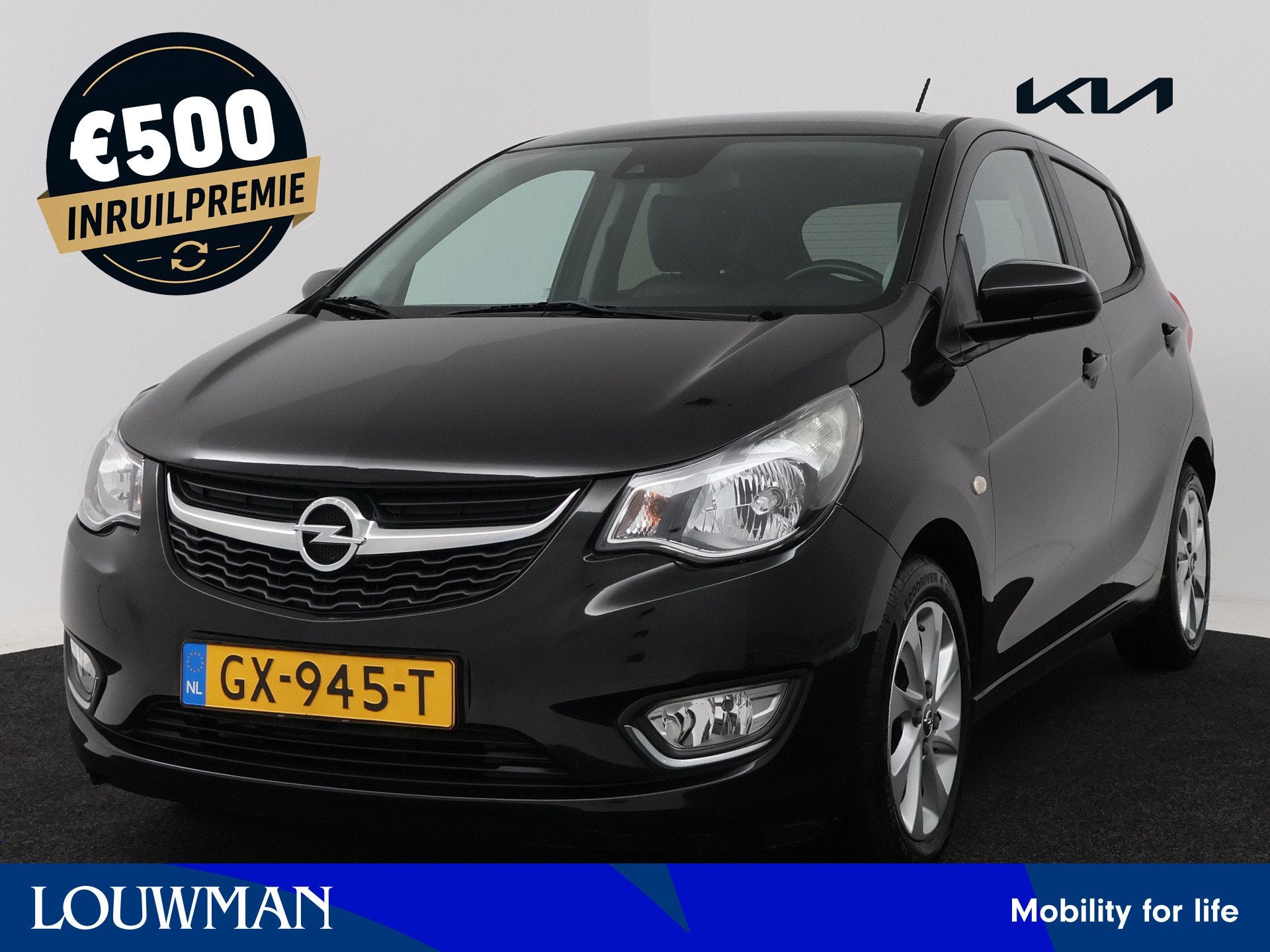 Opel KARL 1.0 ecoFLEX Cosmo | Climate Control | Half Leder |, Auto's, Opel, Voorwielaandrijving, Gebruikt, Leder en Stof, Origineel Nederlands