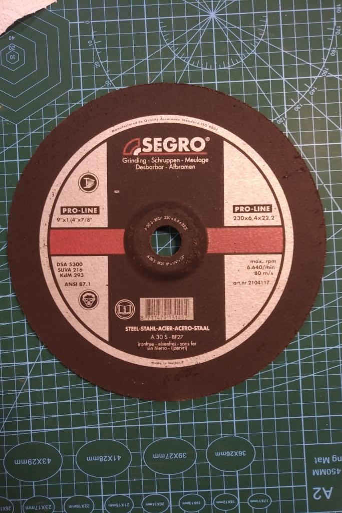 slijpschijven Segro en Metabo staal afbraamschijven, Ophalen of Verzenden, Nieuw, 1000 watt of meer, Haakse handslijpmachine