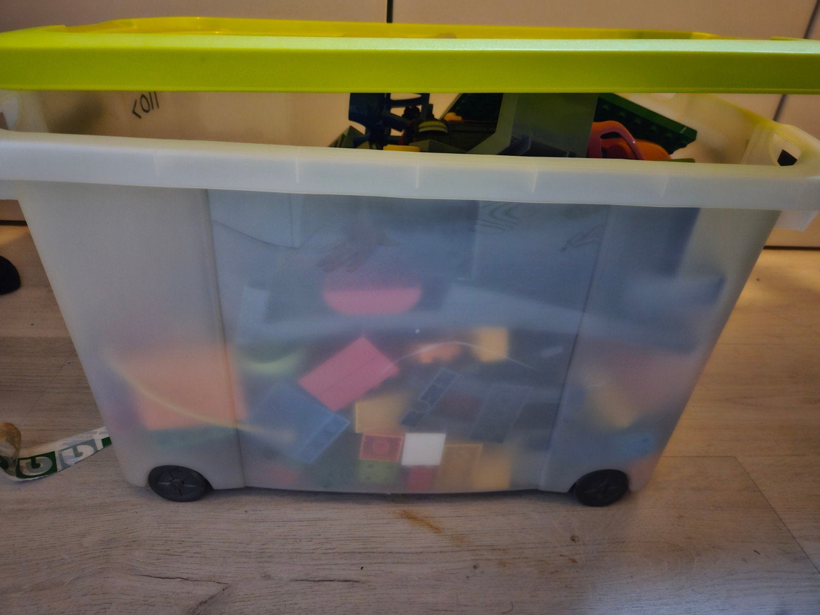 Duplo trein met locomotief en meer, Ophalen