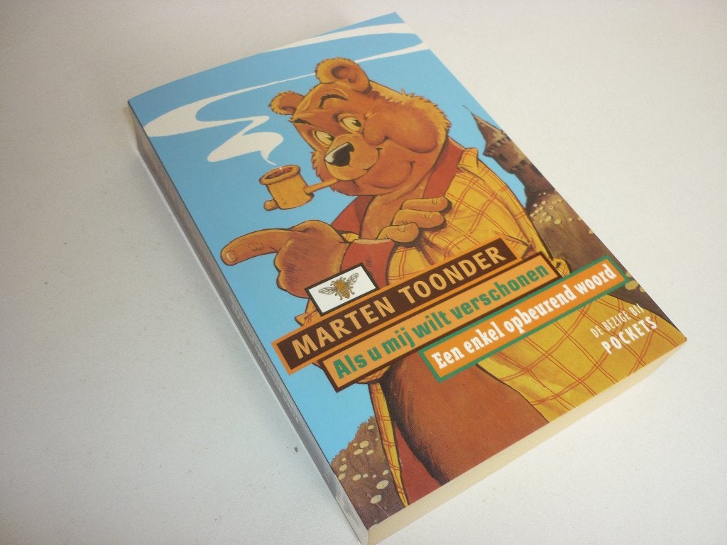 Marten Toonder: Als u mij wilt verschonen / opbeurend woord, Eén stripboek, Ophalen of Verzenden, Zo goed als nieuw