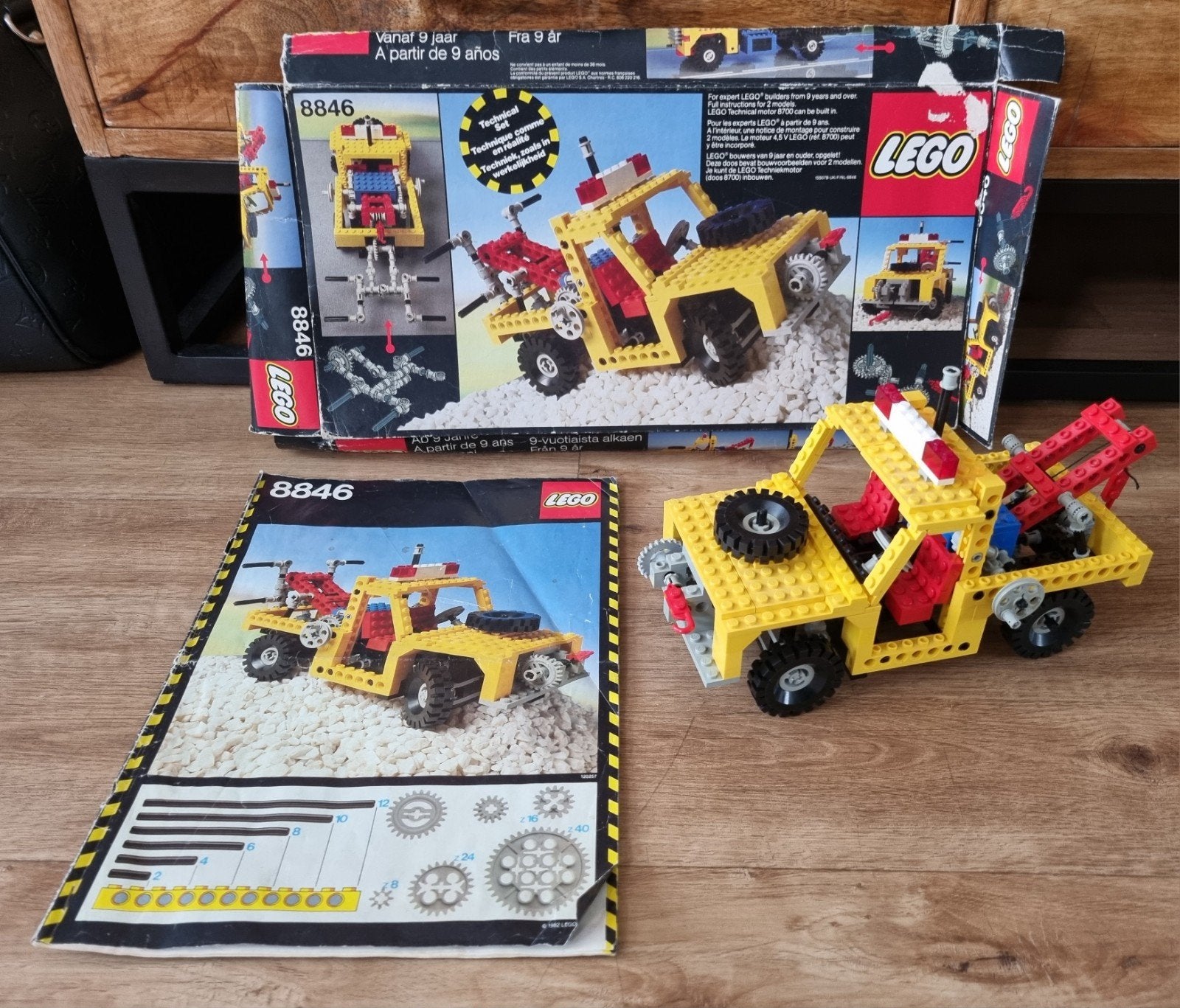 Lego Technic 8846 Tow Truck, Inclusief instructies, Gebruikt, Lego, Ophalen of Verzenden