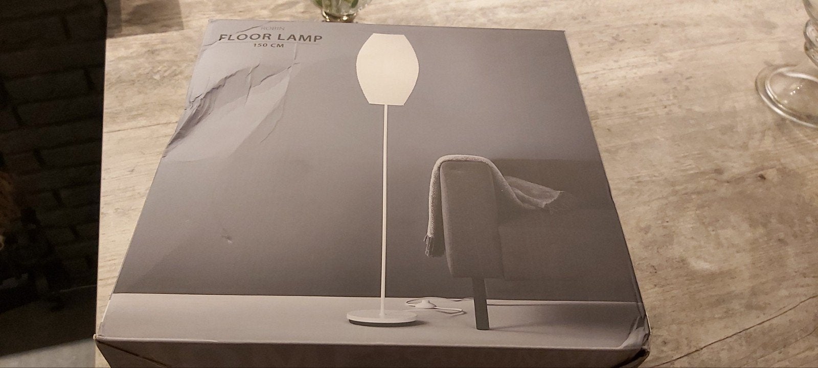 Lamp vloerlamp nieuw, Huis en Inrichting, Ophalen, Nieuw, Metaal, Modern