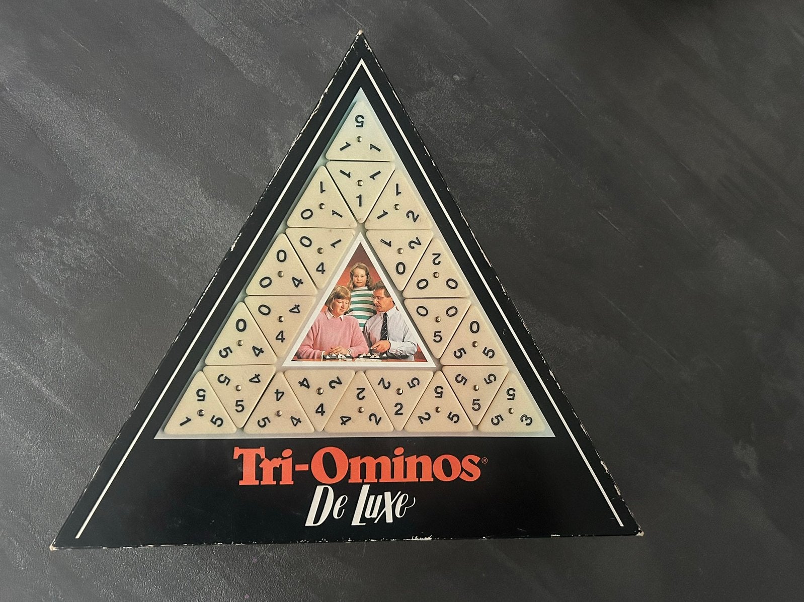 Triominos ( Goliath ), Hobby en Vrije tijd, Gezelschapsspellen | Bordspellen, Ophalen of Verzenden, Zo goed als nieuw