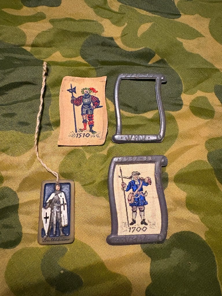 Tweede wereldoorlog lot WHW 1937/1938 ridders, Ophalen of Verzenden, Landmacht, Duitsland, Overige typen