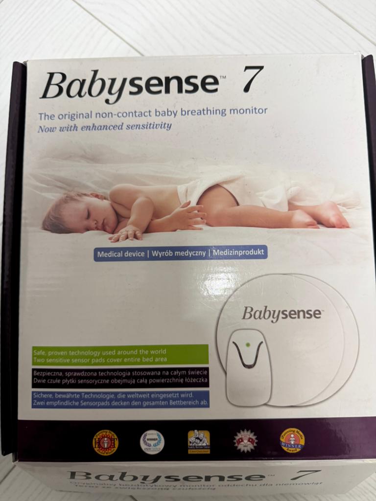 Babysense 7 Ademhalingsmonitor, Kinderen en Baby's, Babyfoons, Ophalen of Verzenden, Zo goed als nieuw, 250 meter of meer