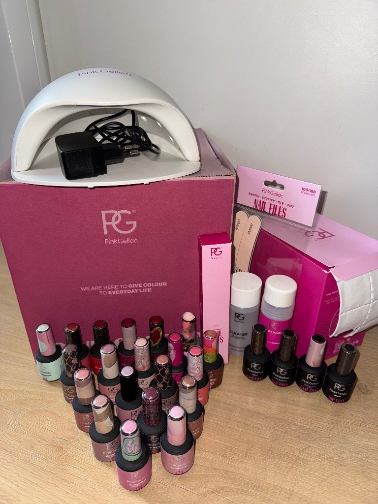 Pink Gellac, Ophalen of Verzenden, Zo goed als nieuw, Overige kleuren, Handen en Nagels