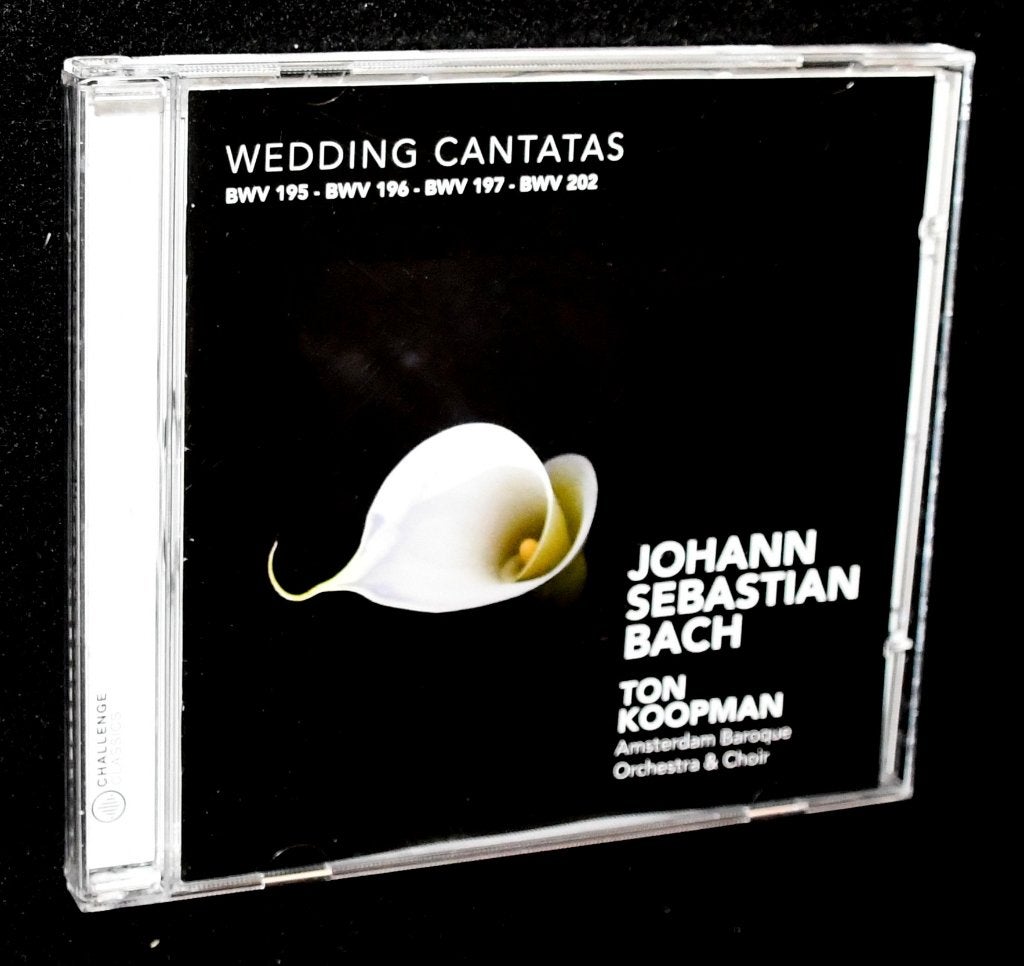 J.S. Bach - Wedding Cantatas BWV 195, BWV 196, BWV 197, BWV, Verzenden, Classicisme, Zo goed als nieuw, Overige typen