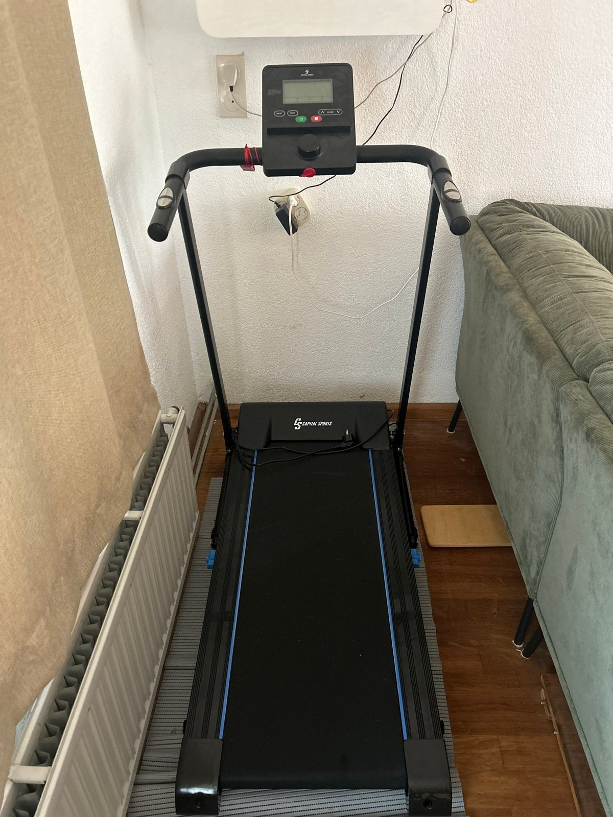 Capital Sports Loopband - Perfect voor thuis trainen, Ophalen, Gebruikt, Metaal, Loopband