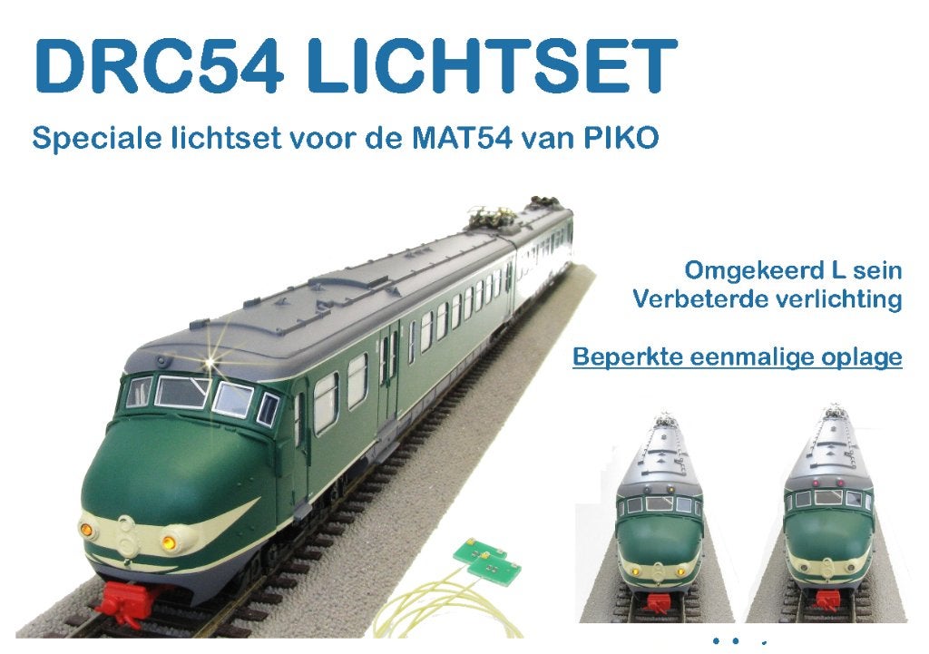 Digikeijs DRC54 NS Lichtset (Piko) Hondekop - HO, Overige merken, Gelijkstroom, Overige typen, Nieuw