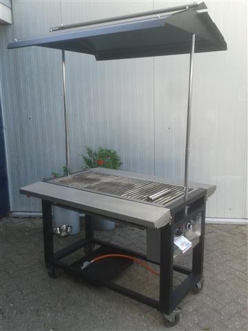 BBQ gas groot., Tuin en Terras, Ophalen, Gebruikt, Ivas