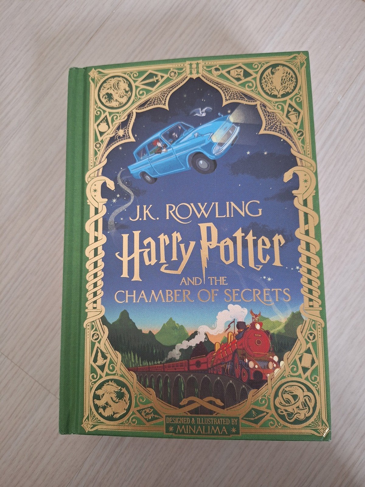 Harry Potter and the Chamber of Secrets - Minalima Editie, Ophalen of Verzenden, Zo goed als nieuw, J.K. Rowling
