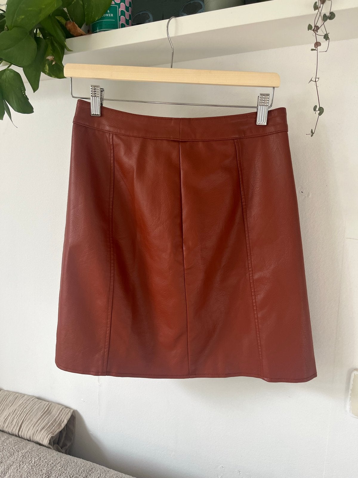 Hema bruine/oranje nepleren rok maat S, Kleding | Dames, Rokken, Bruin, Ophalen of Verzenden, Zo goed als nieuw, Maat 36 (S)
