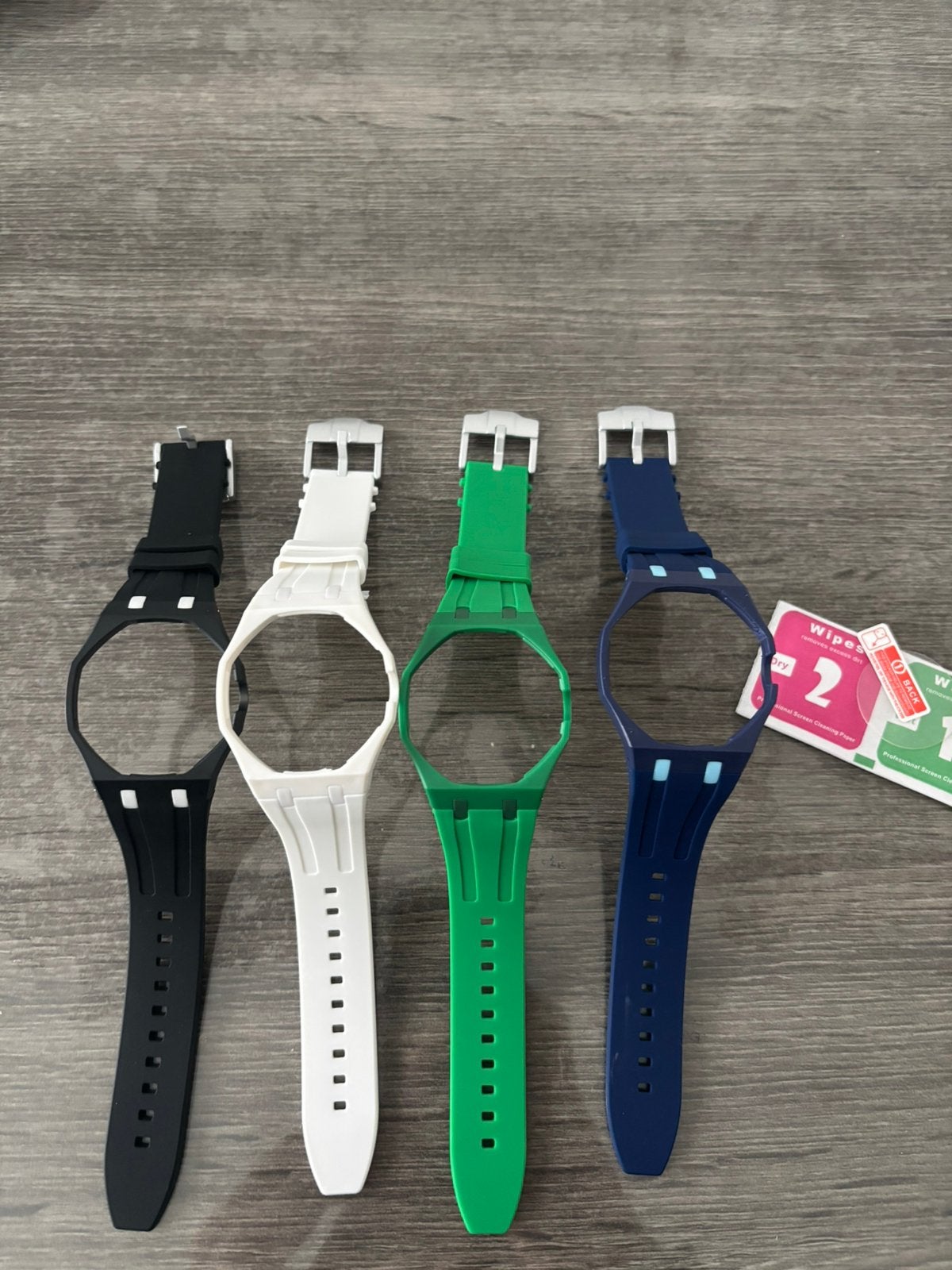 Ap x swatch royal pop bandjes / wrist straps 8 stuks, Ophalen of Verzenden, Zo goed als nieuw, Zakhorloge, Swatch