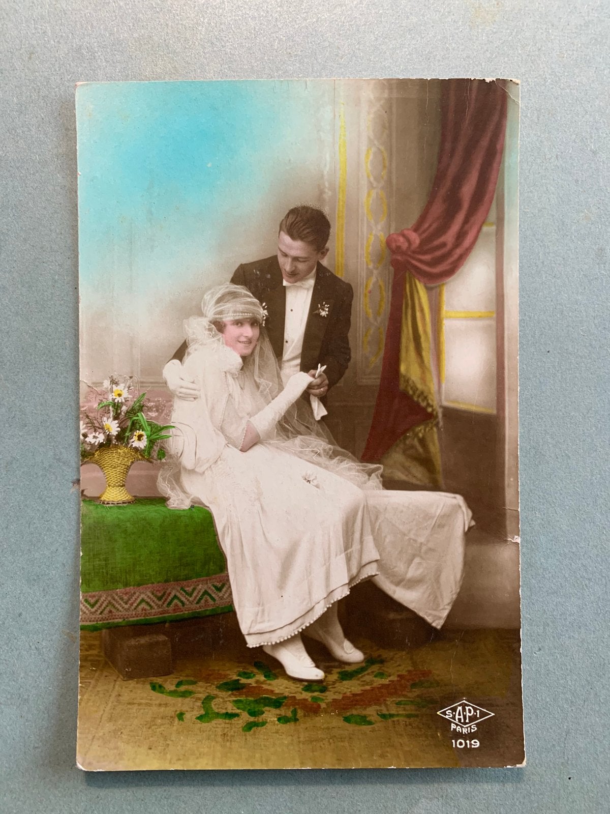Bruidspaar, Ophalen of Verzenden, 1920 tot 1940, Ongelopen, Overige thema's