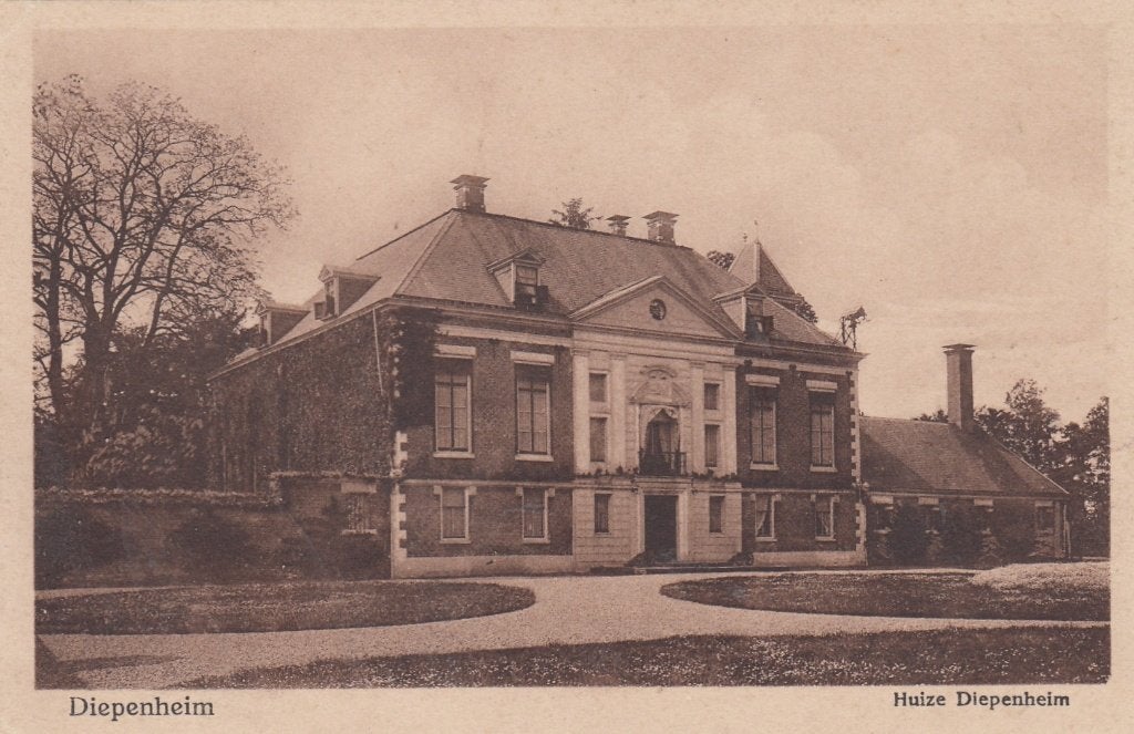 Diepenheim - Huize Diepenheim, Verzamelen, Verzenden, 1920 tot 1940, Ongelopen, Overijssel