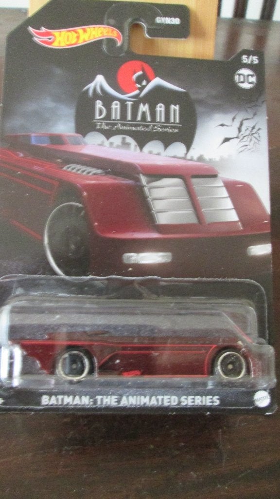 Hot Wheels Batmobiel The Animated Series 1:64, Ophalen of Verzenden, Nieuw, Auto