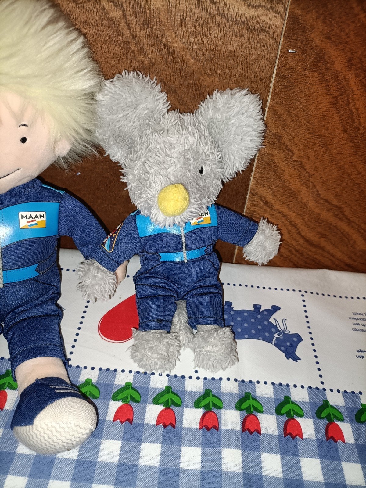 Andre Kuipers Andreetje+ muis knuffel astronaut ruimtevaart, Kinderen en Baby's, Speelgoed | Knuffels en Pluche, Ophalen of Verzenden