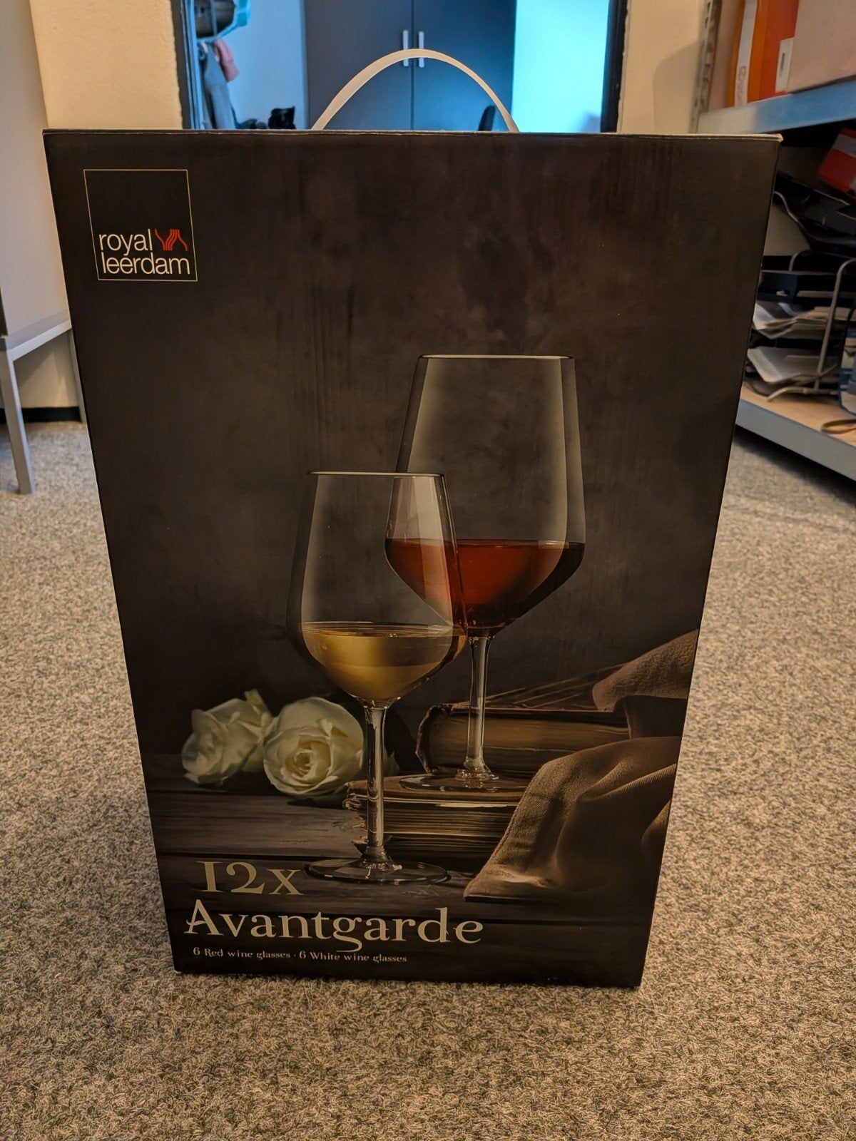 Royal Leerdam Avantgarde Wijnglazen - 12 stuks, Overige typen, Ophalen, Nieuw, Glas