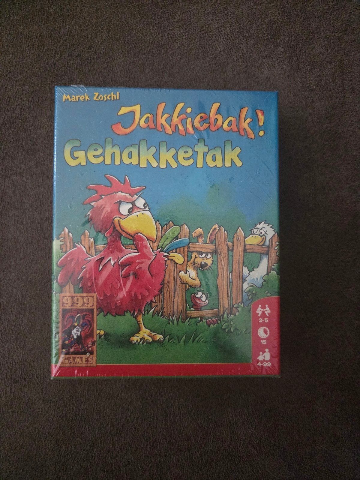Jakkiebak! Gehakketak - Nieuw kaartspel voor 2-5 spelers, Vijf spelers of meer, Ophalen of Verzenden, Nieuw, 999 Games