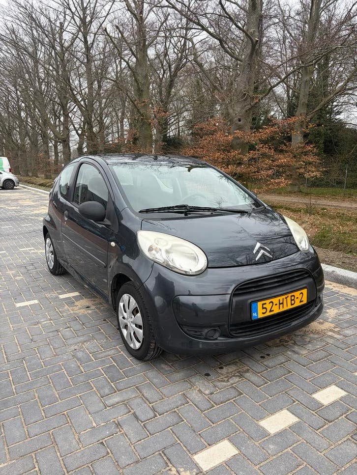 Citroën C1 1.0 3-DRS 2009 Grijs, Auto's, Citroën, Voorwielaandrijving, 4 stoelen, C1, 68 pk