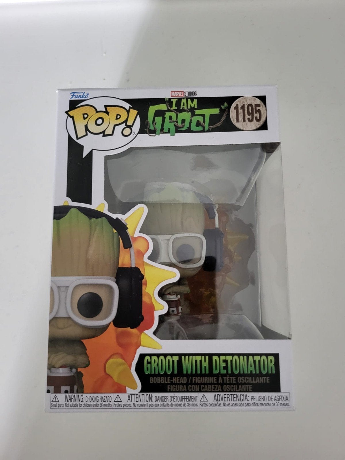 Funko Pop! I Am Groot - Groot with Detonator #1195 NIEUW, Ophalen of Verzenden, Nieuw