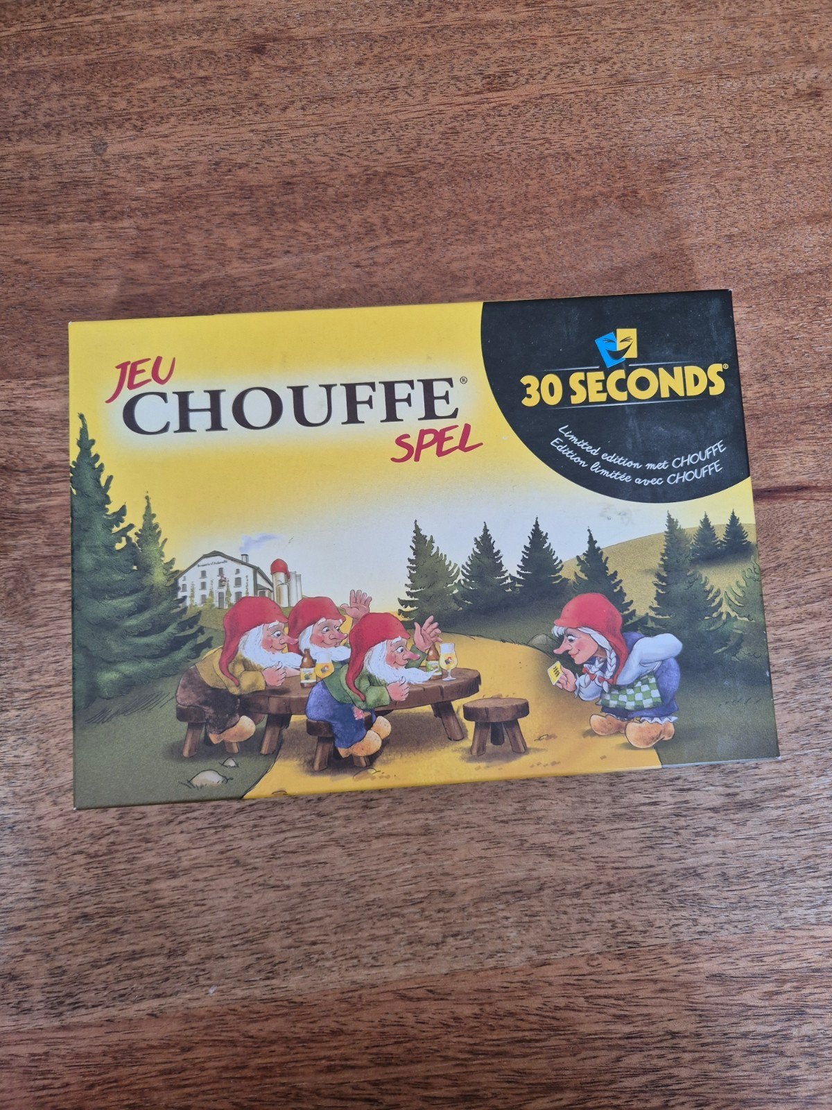 Jeu Chouffe Spel - 30 Seconds Limited Edition, Hobby en Vrije tijd, Gezelschapsspellen | Bordspellen, Gebruikt, Drie of vier spelers