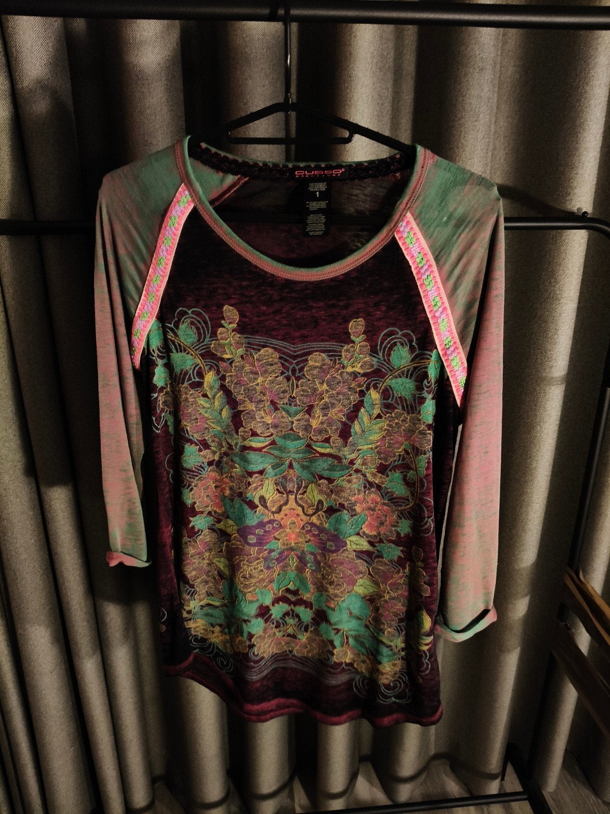 Custo Barcelona shirt met lange mouwen en print, Kleding | Dames, Custo Barcelona, Meerkleurig, Ophalen of Verzenden, Lange mouw