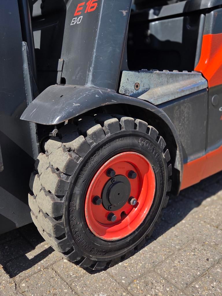 Heftruck Linde E16 Triplex Sideshift Freelift 4500 mm 2014, LINDE, Heftruck, Ophalen of Verzenden, 1000 tot 2000 kg