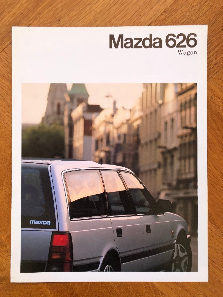 Mazda 626 Wagon folder 1988, Verzenden, Mazda, Nieuw, Mazda