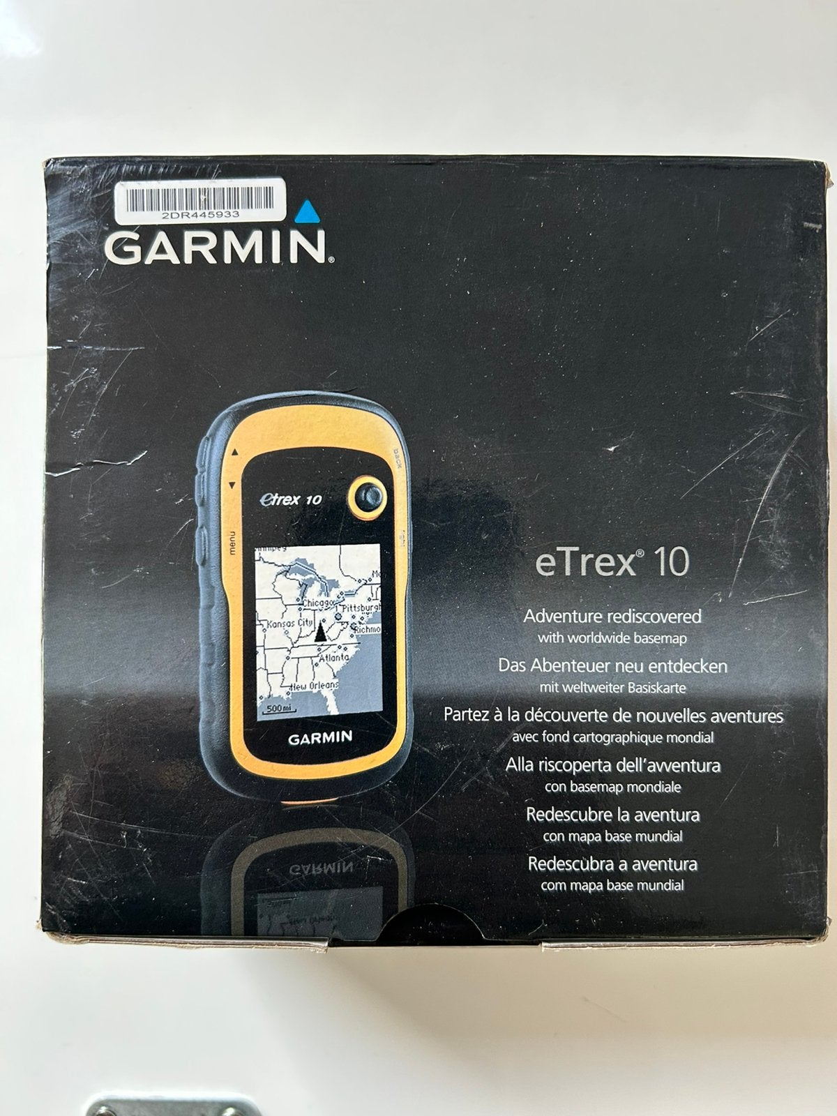 Garmin eTrex 10, Ophalen, Zo goed als nieuw