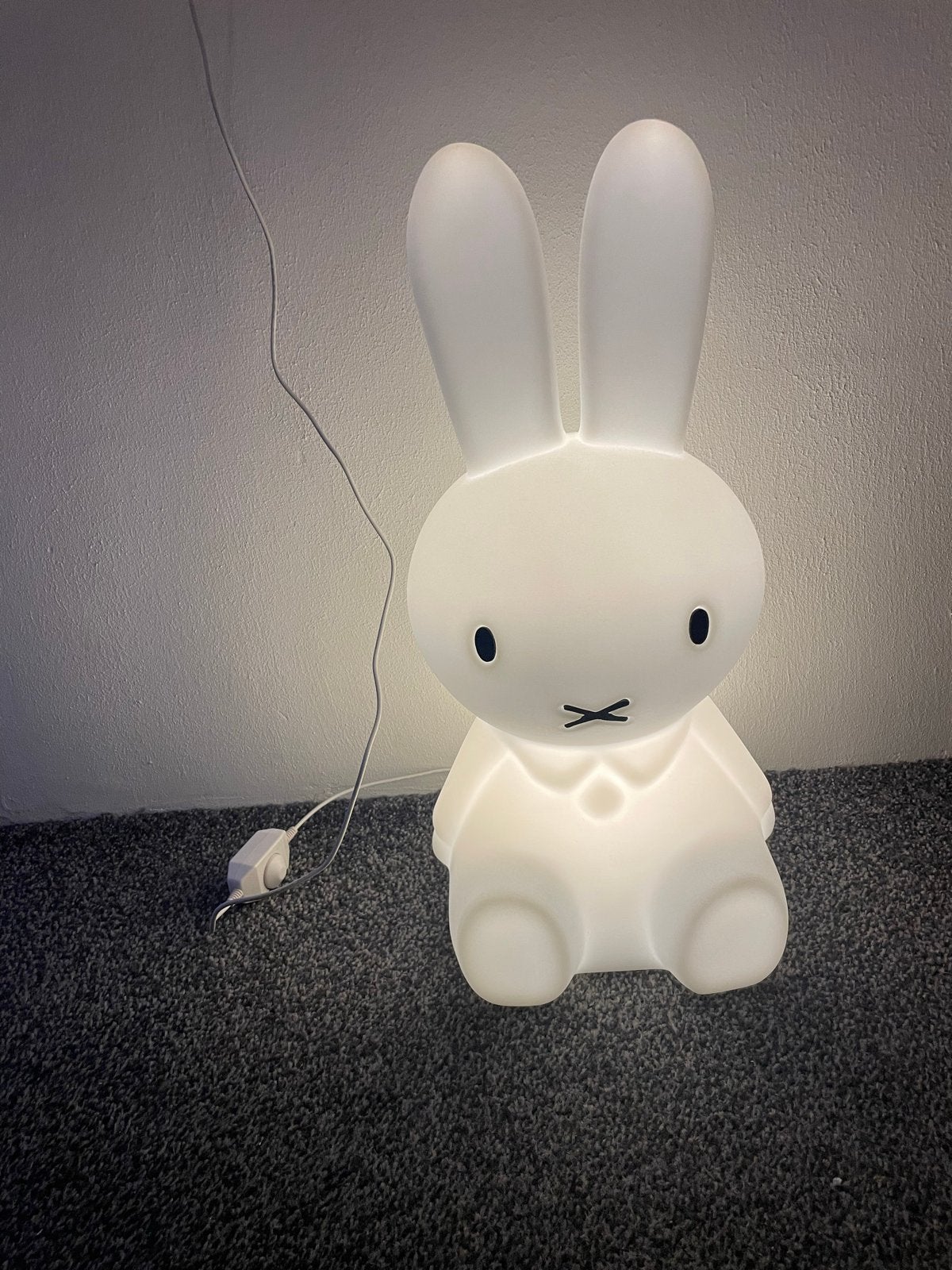 Mr Maria Nijntje Miffy lamp, dimbaar, 50cm hoog, Ophalen of Verzenden, Gebruikt, Overige typen