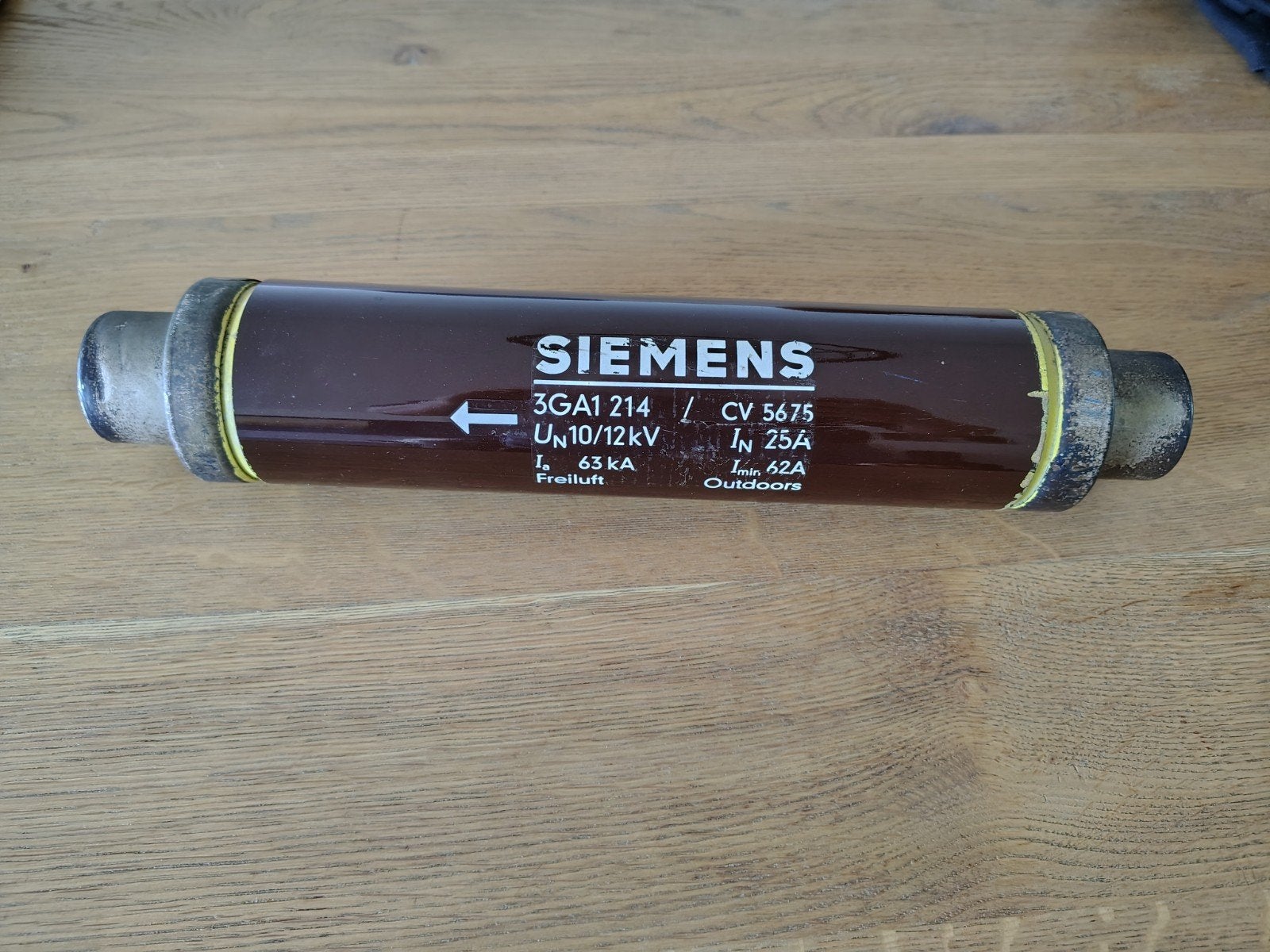 Siemens zekering hoogspanning, Antiek en Kunst, Ophalen of Verzenden