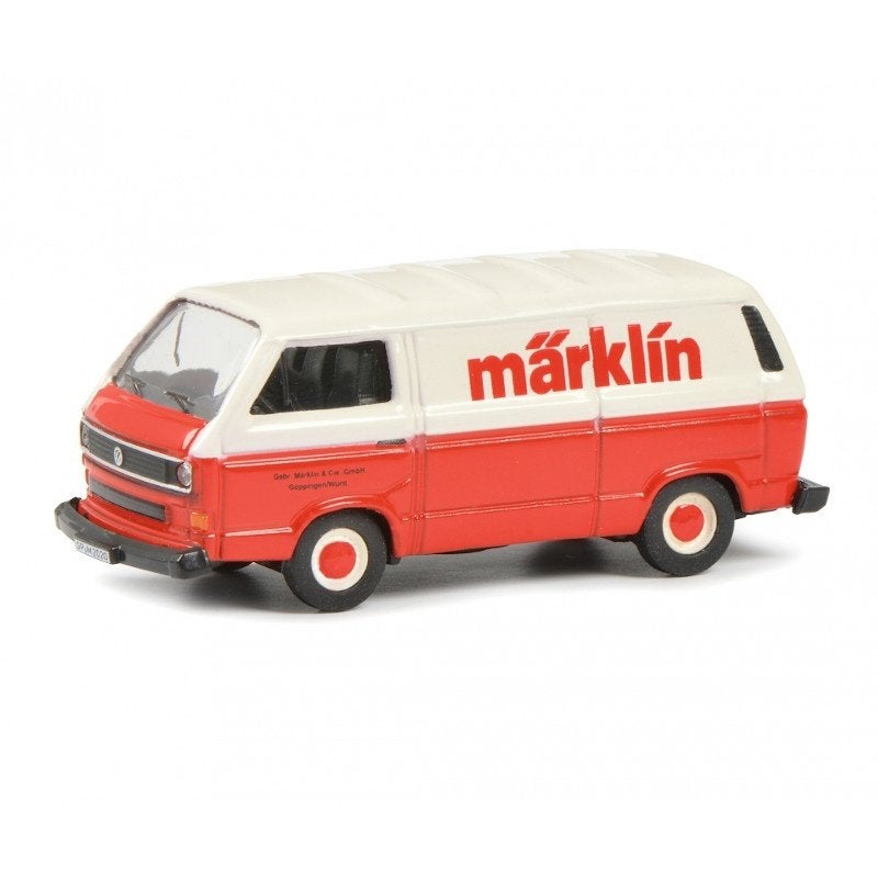 Schuco 452653804 VW T3b wit rood bus Marklin 1:87 in OVP, Ophalen of Verzenden, Nieuw, Bus of Vrachtwagen, Schuco