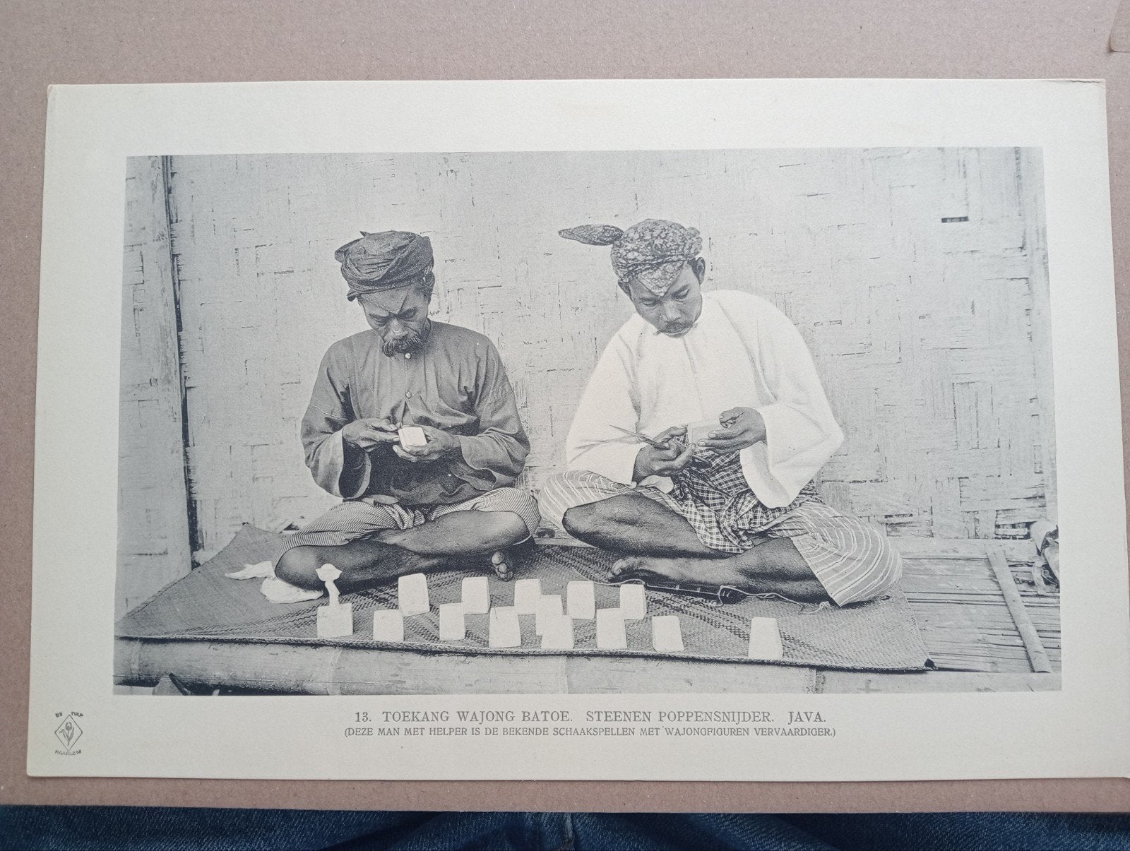Foto gravure Nederlands Indië 1910 - Java, Ophalen of Verzenden, Voor 1940, Gebruikt, Overige onderwerpen