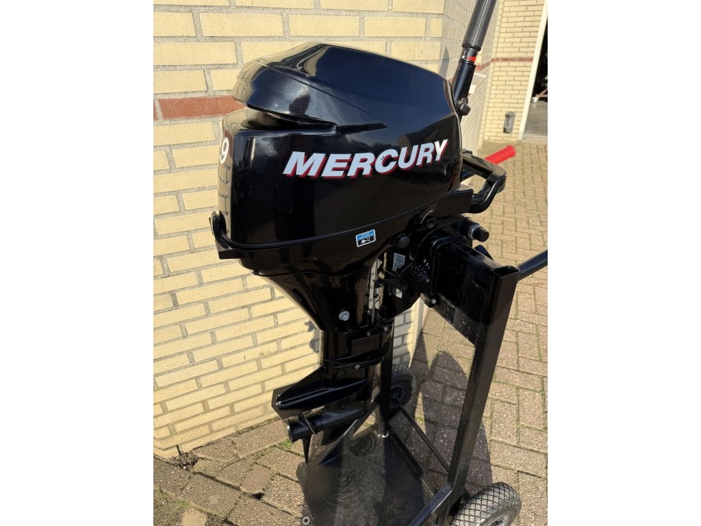 Mercury 9.9PK Buitenboordmotor kortstaart 2010 4takt knuppel, Niet ingevuld, Gebruikt, Niet ingevuld, Benzine