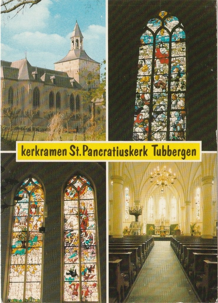 TUBBERGEN St. Pancratius Kerk Kerkramen, Verzenden, 1980 tot heden, Gelopen, Overijssel
