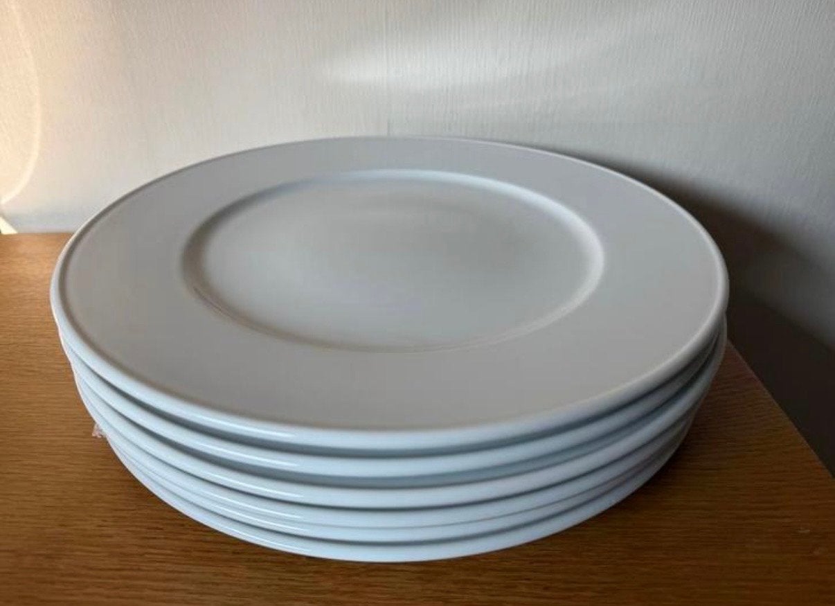 6x Villeroy & Boch Porseleinen Onderborden - Nieuw, Villeroy & Boch, Nieuw, Ophalen of Verzenden, Bord(en)