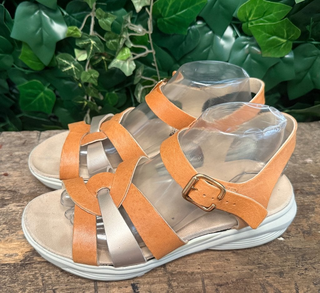 bijna nieuw sandalen van Xsensible maat 40 (wijdte G), Bruin, Nieuw, Xsensible, Xsensible